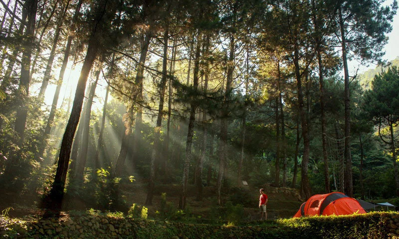 highland camp curug panjang